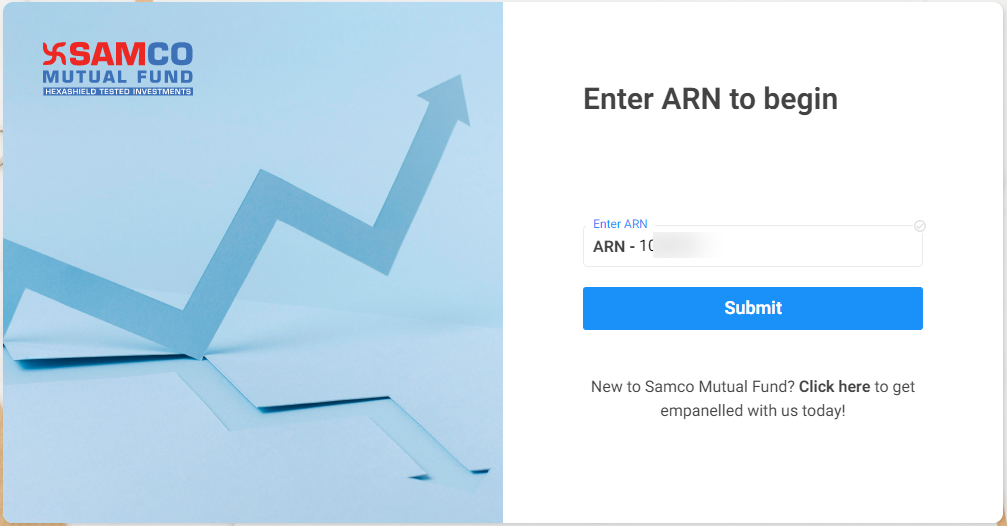 Enter ARN Number